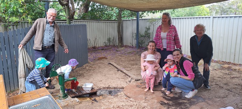 Washing Up Fun at Playgroup