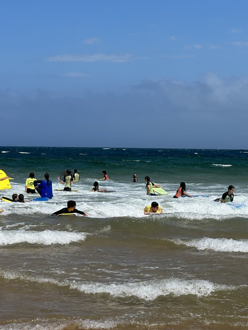 Yr 10 Surfing at Long Reef