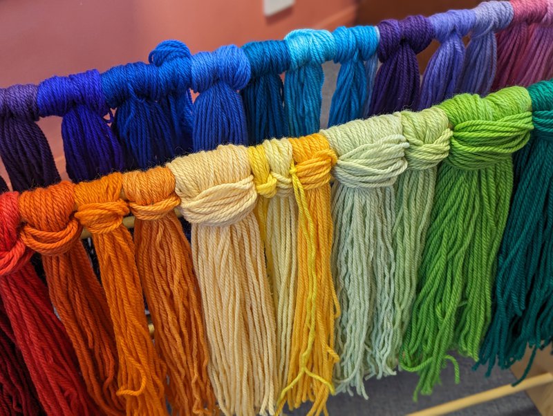 Class 1 Begin Weaving Recorder Bags