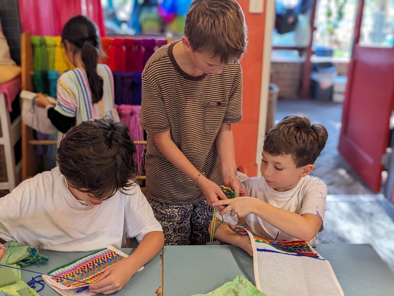 Class 2 Learn Long Stitch