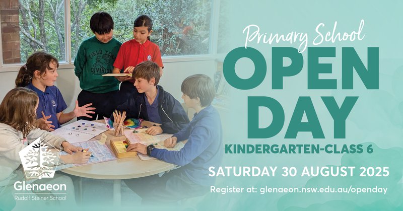 Glenaeon Primary School Open Day 2025