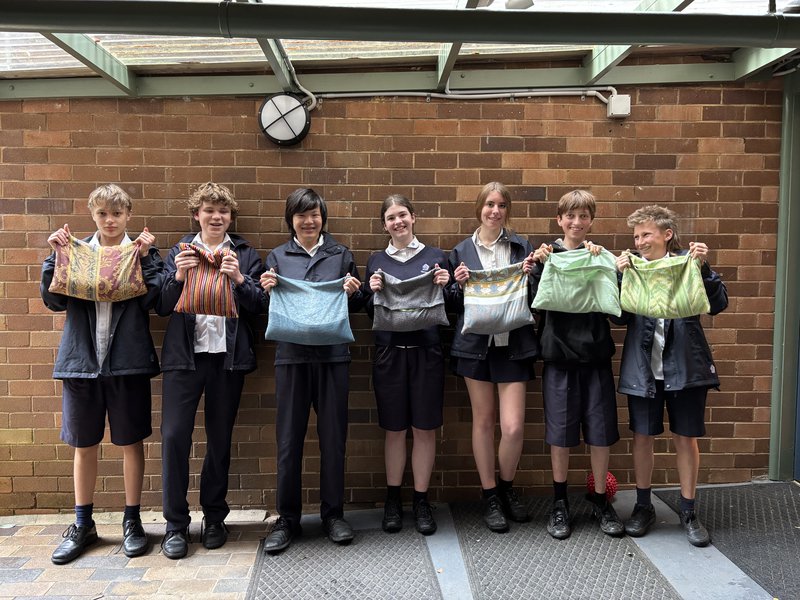 Yr 8 Wellbeing Weighted Cushions