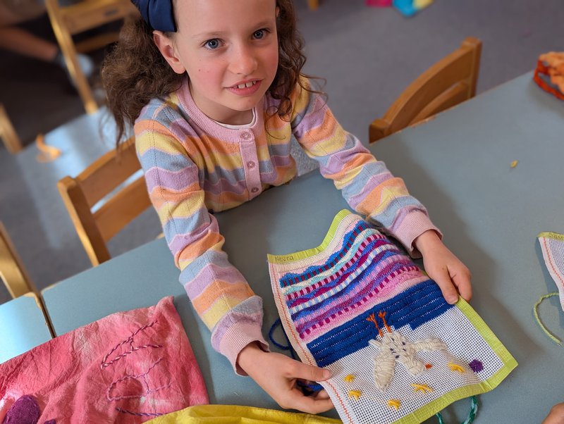 Class 2 Long Stitch Pencil Cases