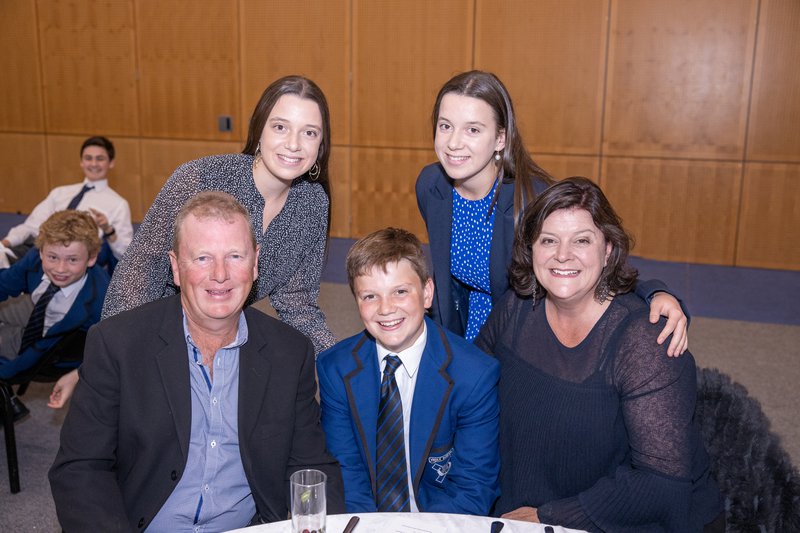 Harrison Cluff and his family