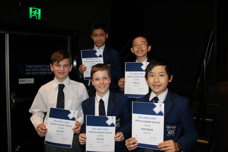 Academic: Jack Reatti, Oliver Nguyen, Jingni Liao, Sebastian La Hei and Trent Song