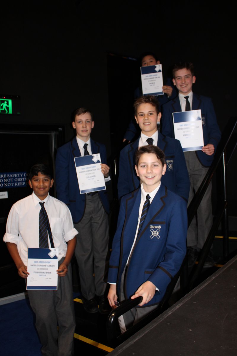 Co-Curricular: Pranav Maheswaran, Tyler Jackson, Michael Wilkinson, Calvin Cai, Alexander Dunn and Hendrix George
