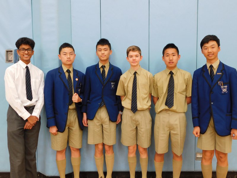 Social Justice Portfolio Leadership team: Oscar Chen, Daniel Zhang, Andrew O'Brien, Ocean Lin and Riki Choi.