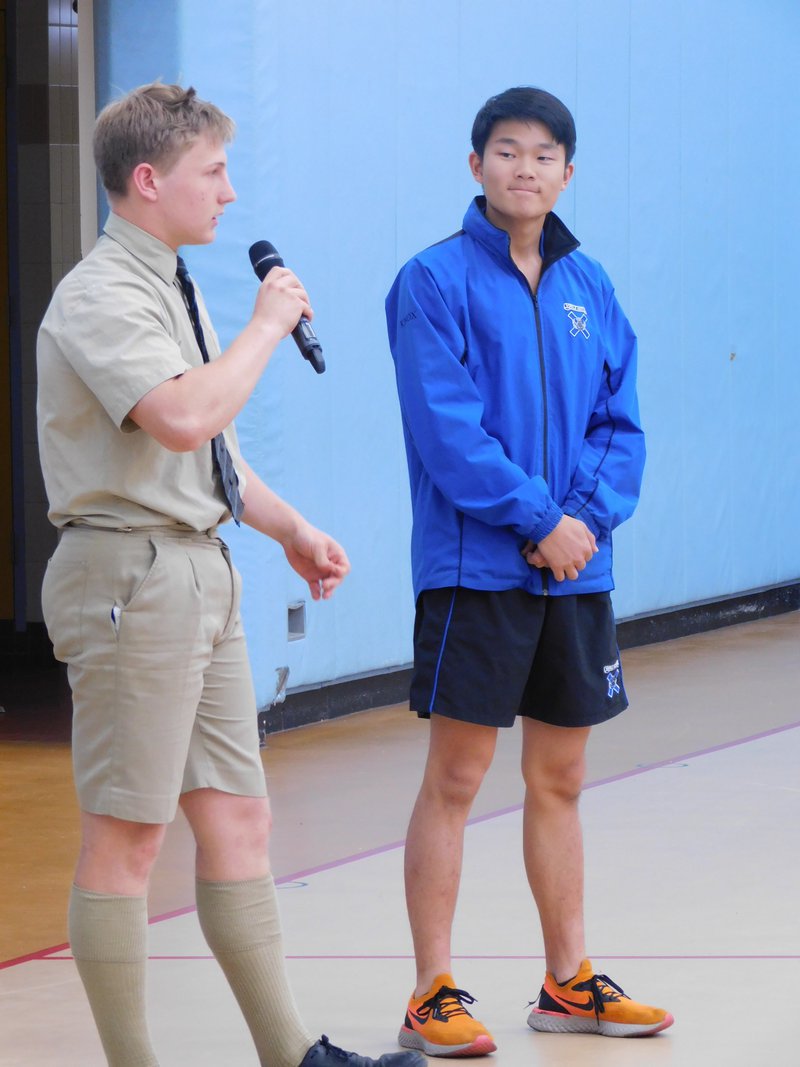 Tom Goddard and Ethan Ang speak about the Leadership Summit they attended last week