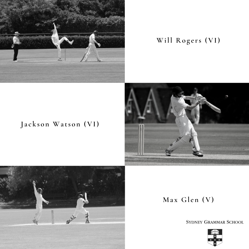 Three boys selected in the AAGPS First XI