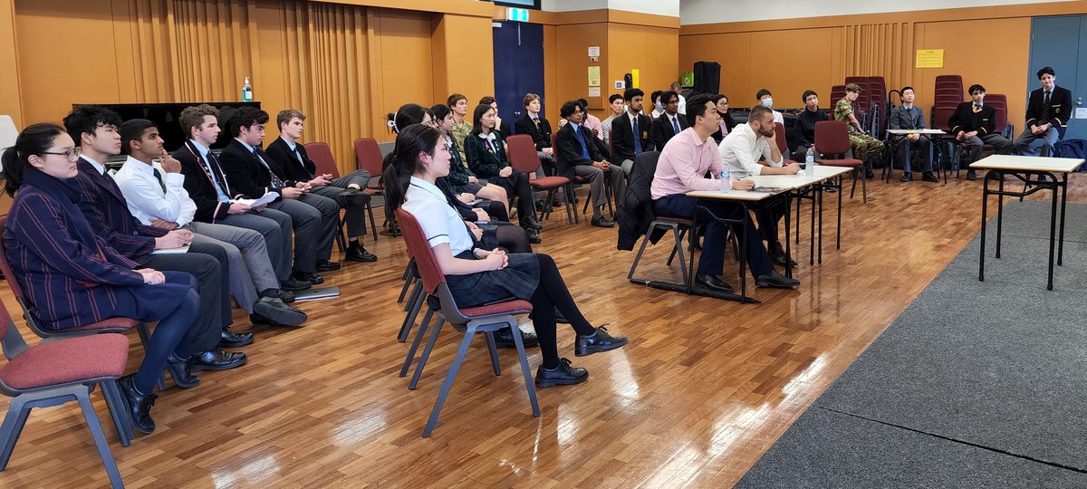 Inaugural interschool stock-pitch competition final