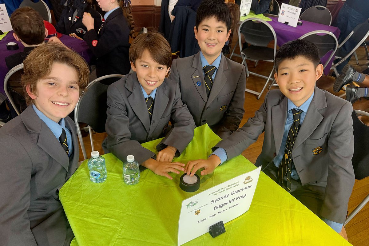 Edgecliff Gains 3rd Place in their First-Ever Kids’ Lit Quiz Final