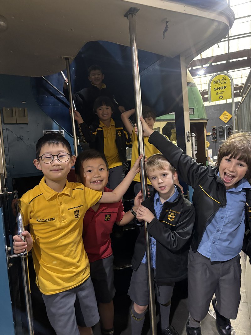 Year 2 Travel Back in Time at the Bus Museum