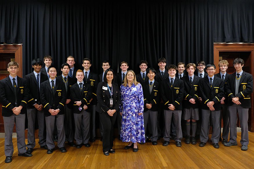 Prefects host a special luncheon