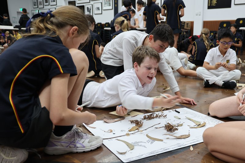 Year 5 Art Workshop with St Catherine’s