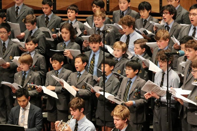 Vocal Scholars Perform at College Street