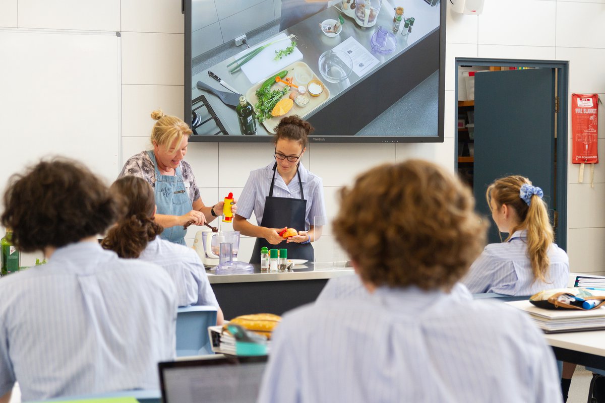 Shire Christian School caters to food technology students with upgraded facilities