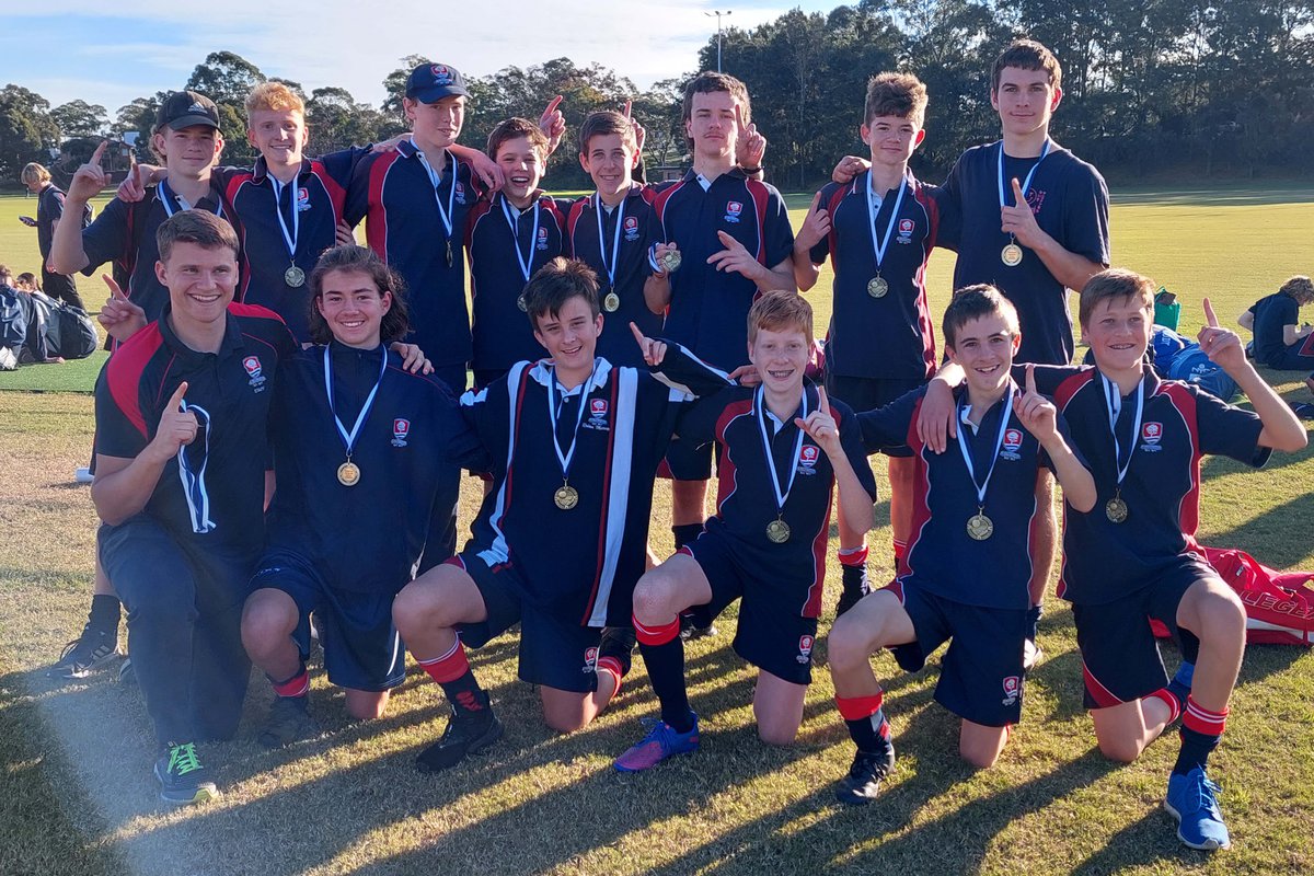 Under 15 boys take out football gala day to progress to CSSA state finals