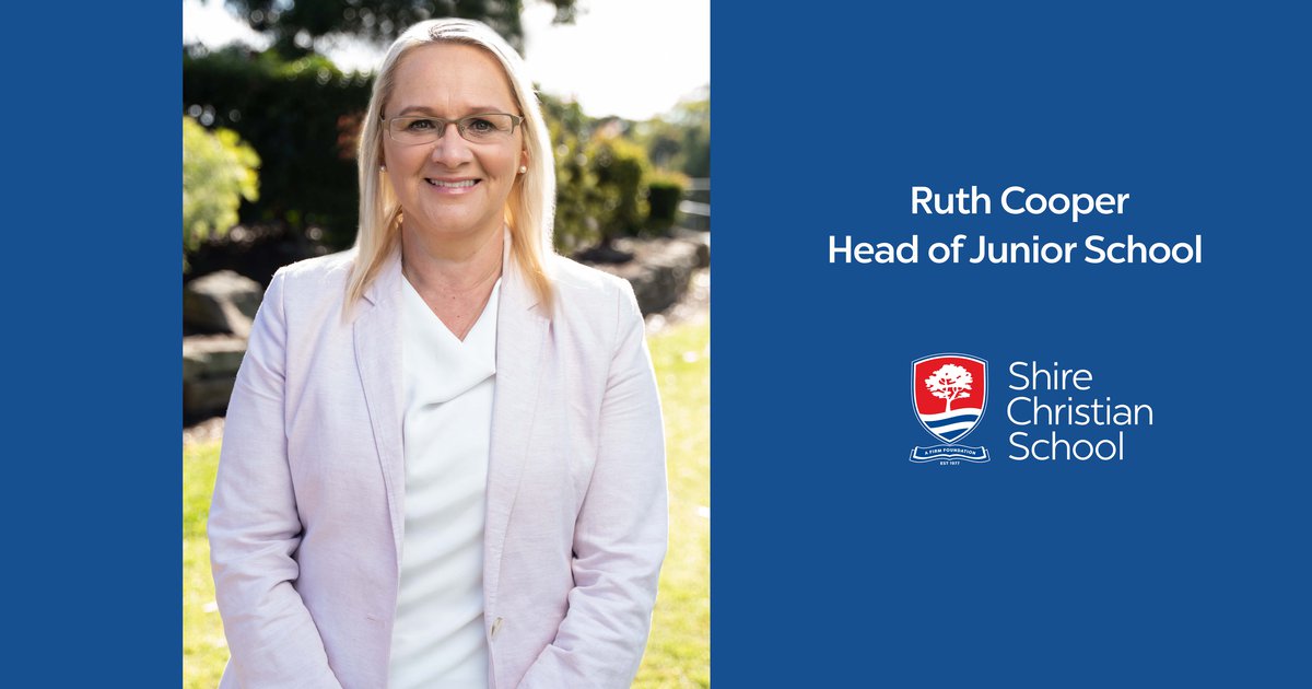 From the Principal: Mrs Ruth Cooper appointed Head of Junior School