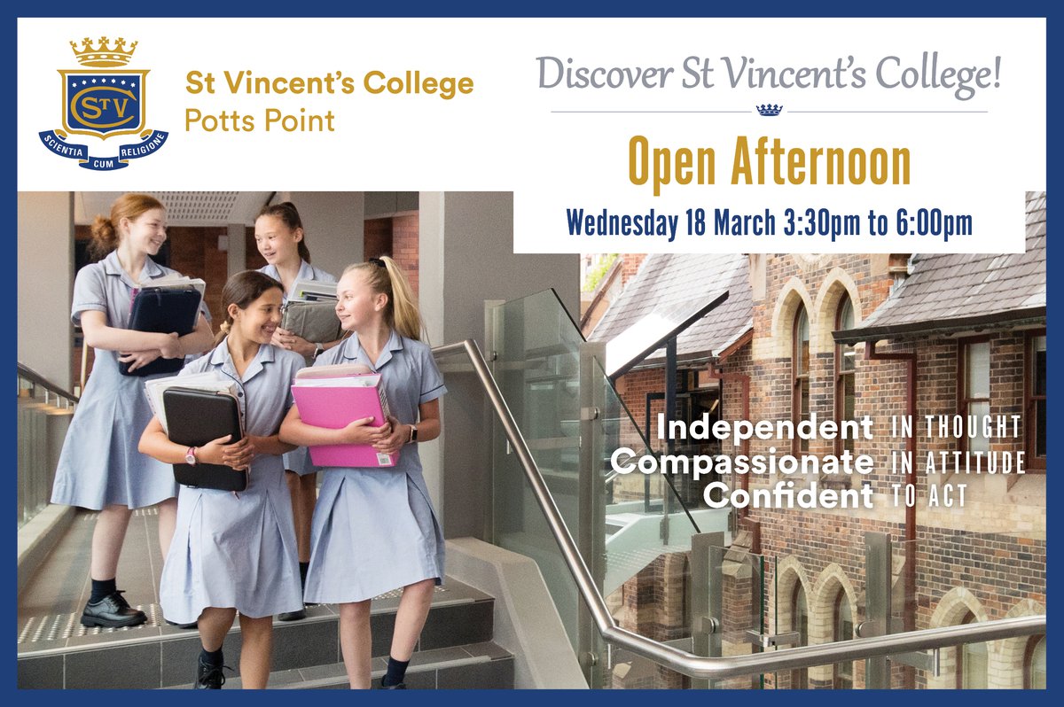 Open Afternoon 18 March