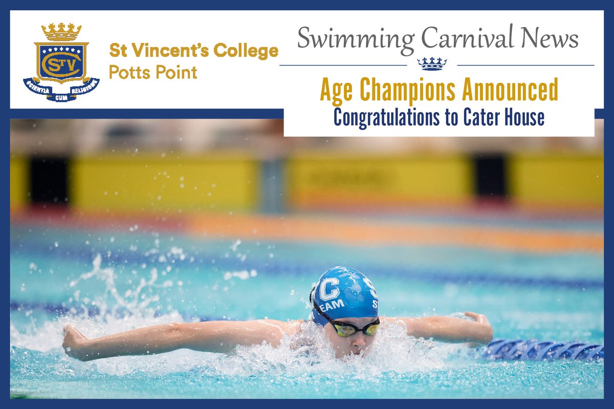 Swimming Carnival Champions 2 Dec 2020